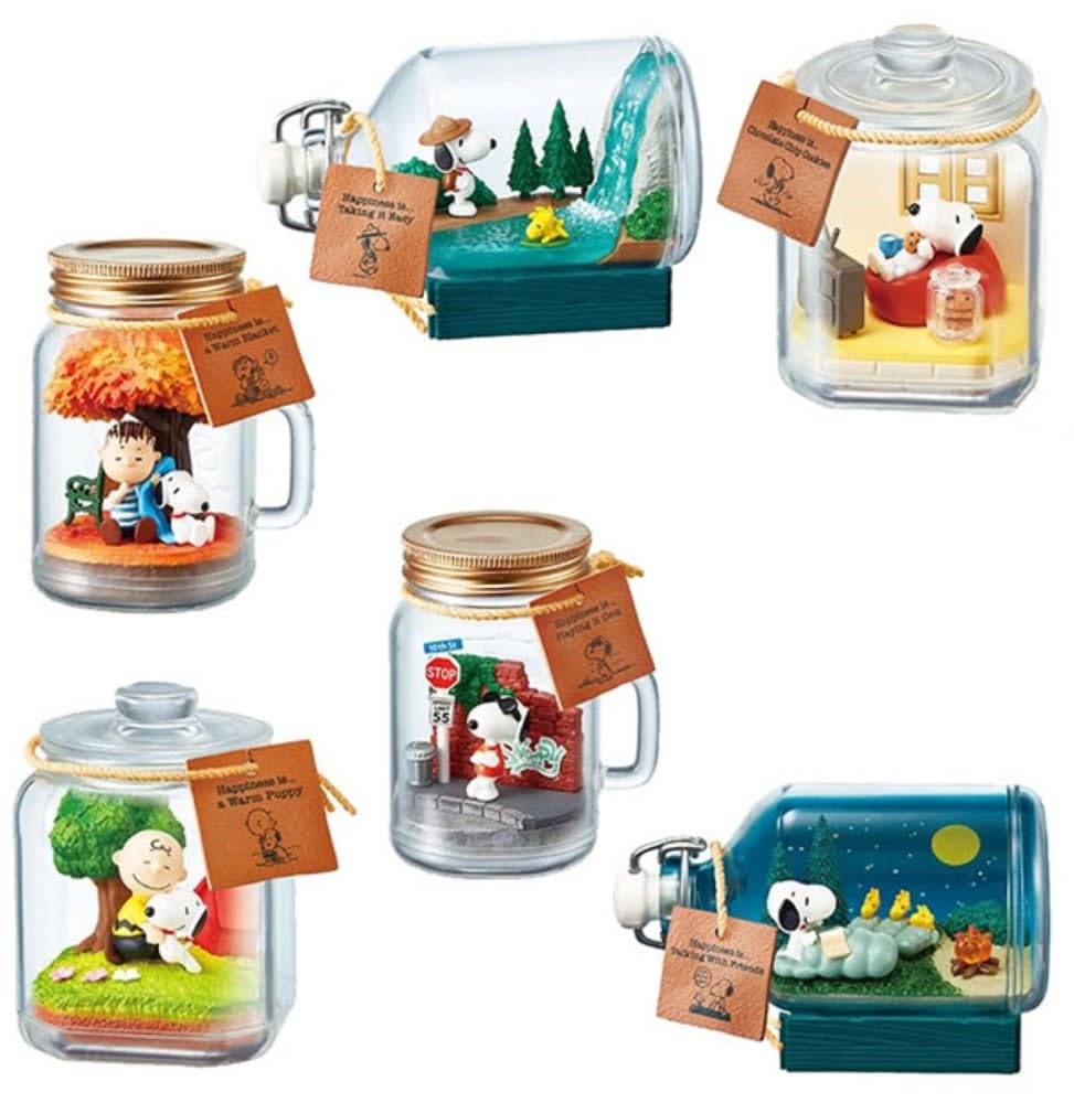 リーメント　ハピネスウィズスヌーピー　１BOX SNOOPY & FRIENDS Terrarium Happiness with Snoopy：商品案内 | 株式
